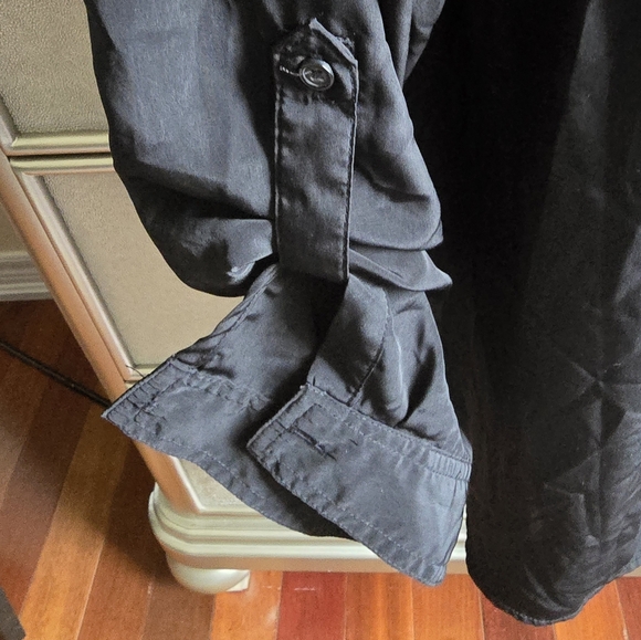 N̈WOT!  Old Navy Black Long Sleeve Button Up Shirt size XXL - Picture 3 of 6